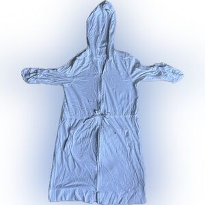 Land’s End white hooded coverup XS